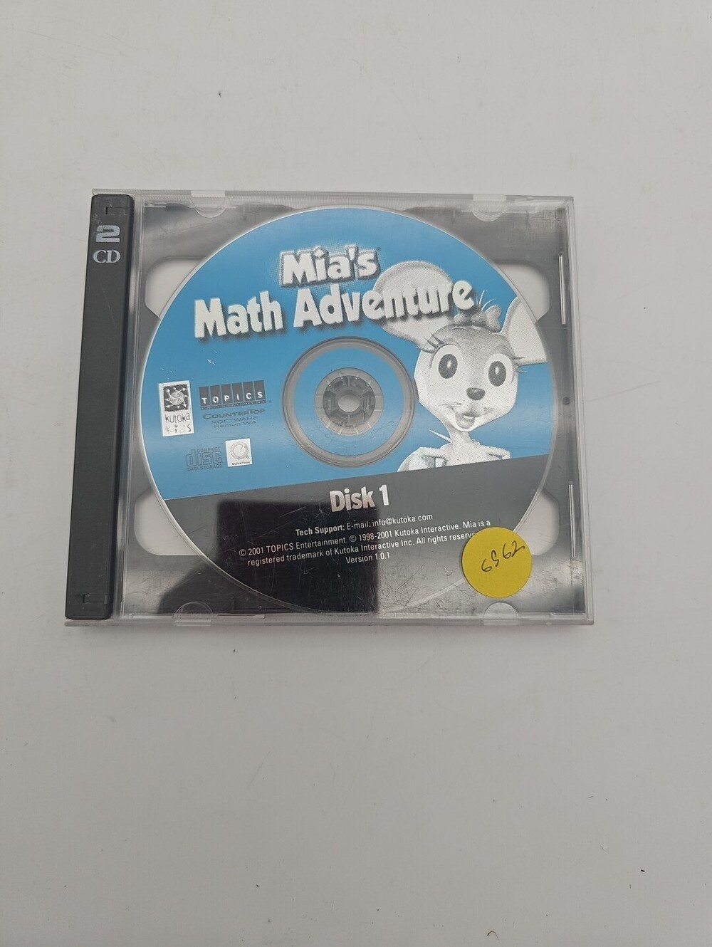 Mias Big Adventure Collection Math Educational CD-ROM Game